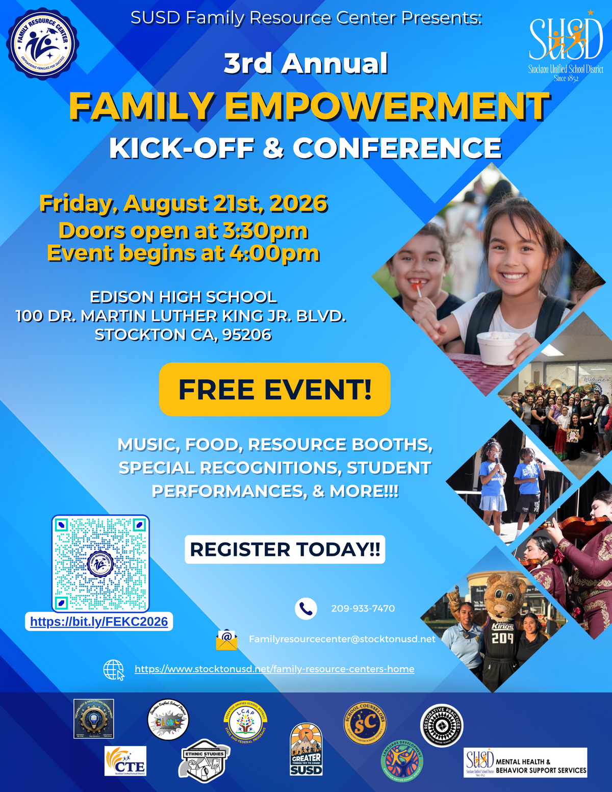🎉 You're Invited: 3rd Annual Family Empowerment Kick-Off & Conference!