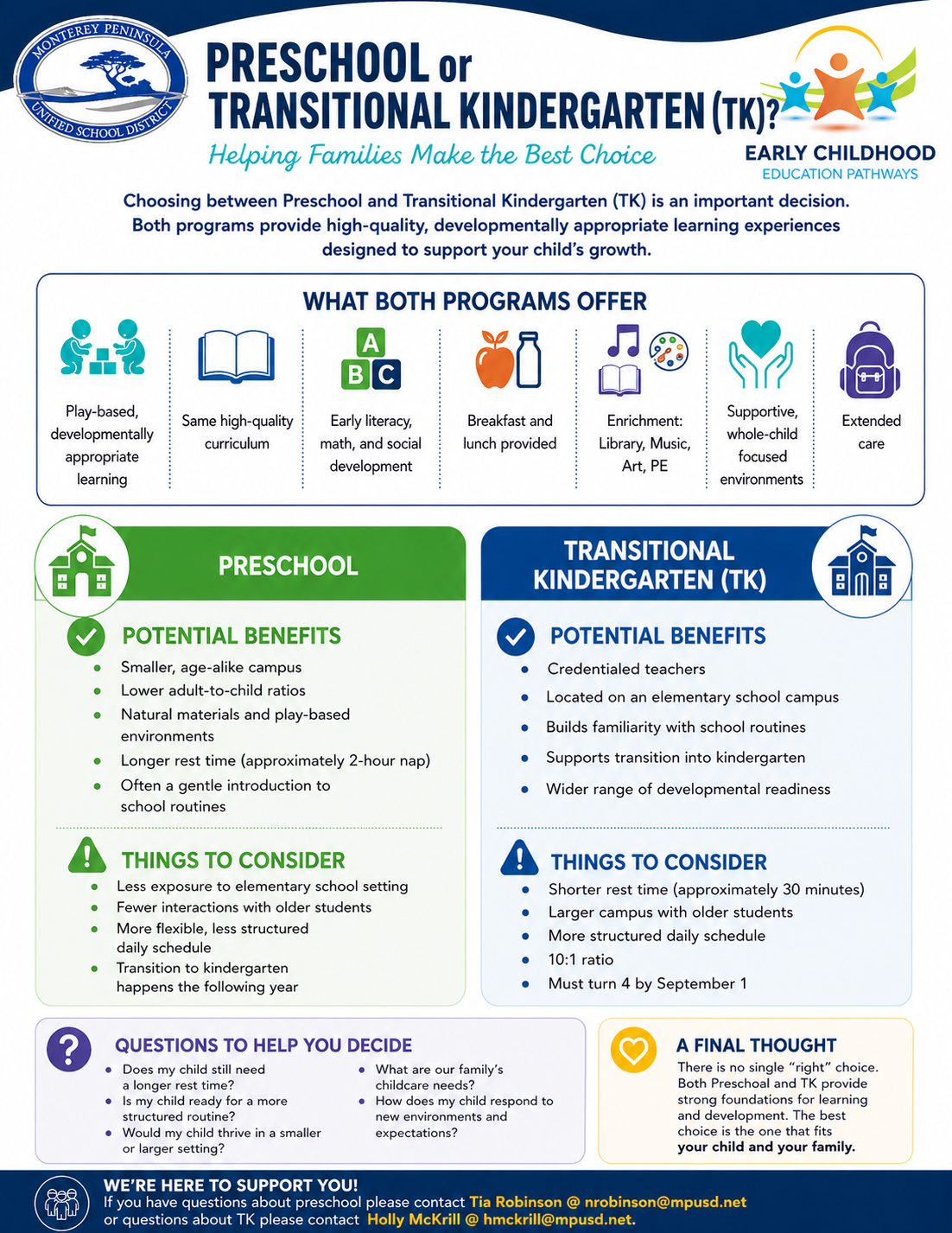 Preschool or Transitional Kindergarten (TK)? | Helping Families Make the Best Choice