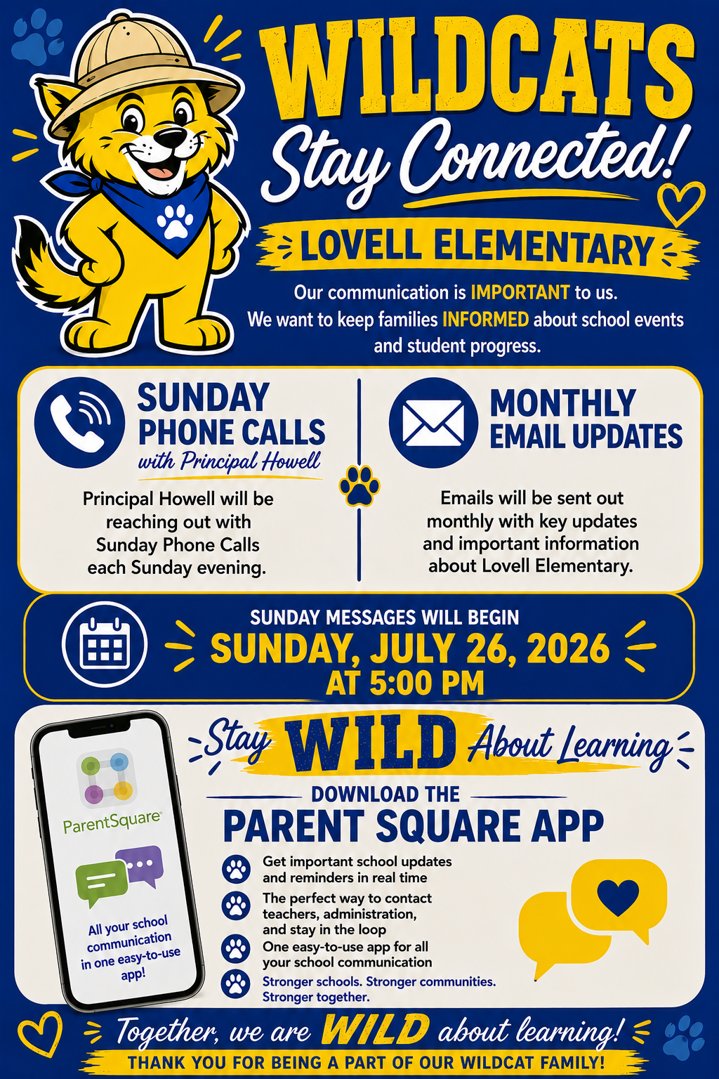 Stay Connected! 