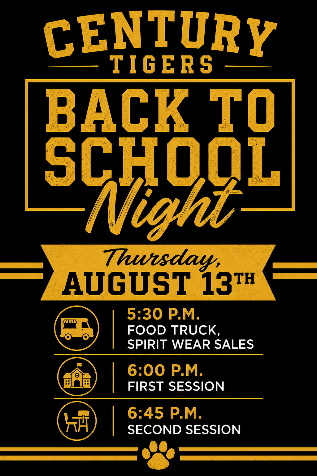 Back To School Night