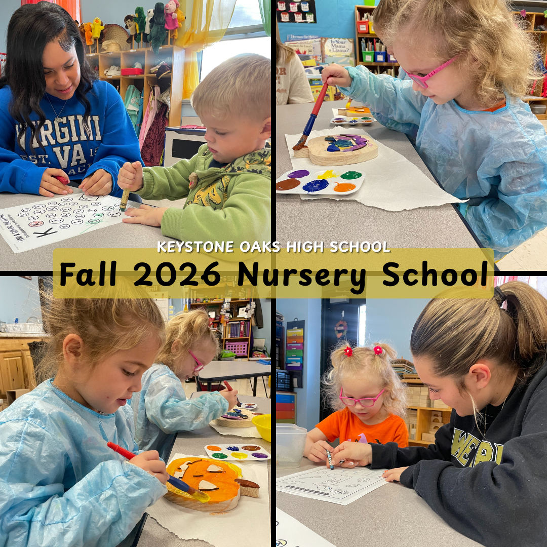 June 1: Deadline to register for the Spring 2026 Nursery School program