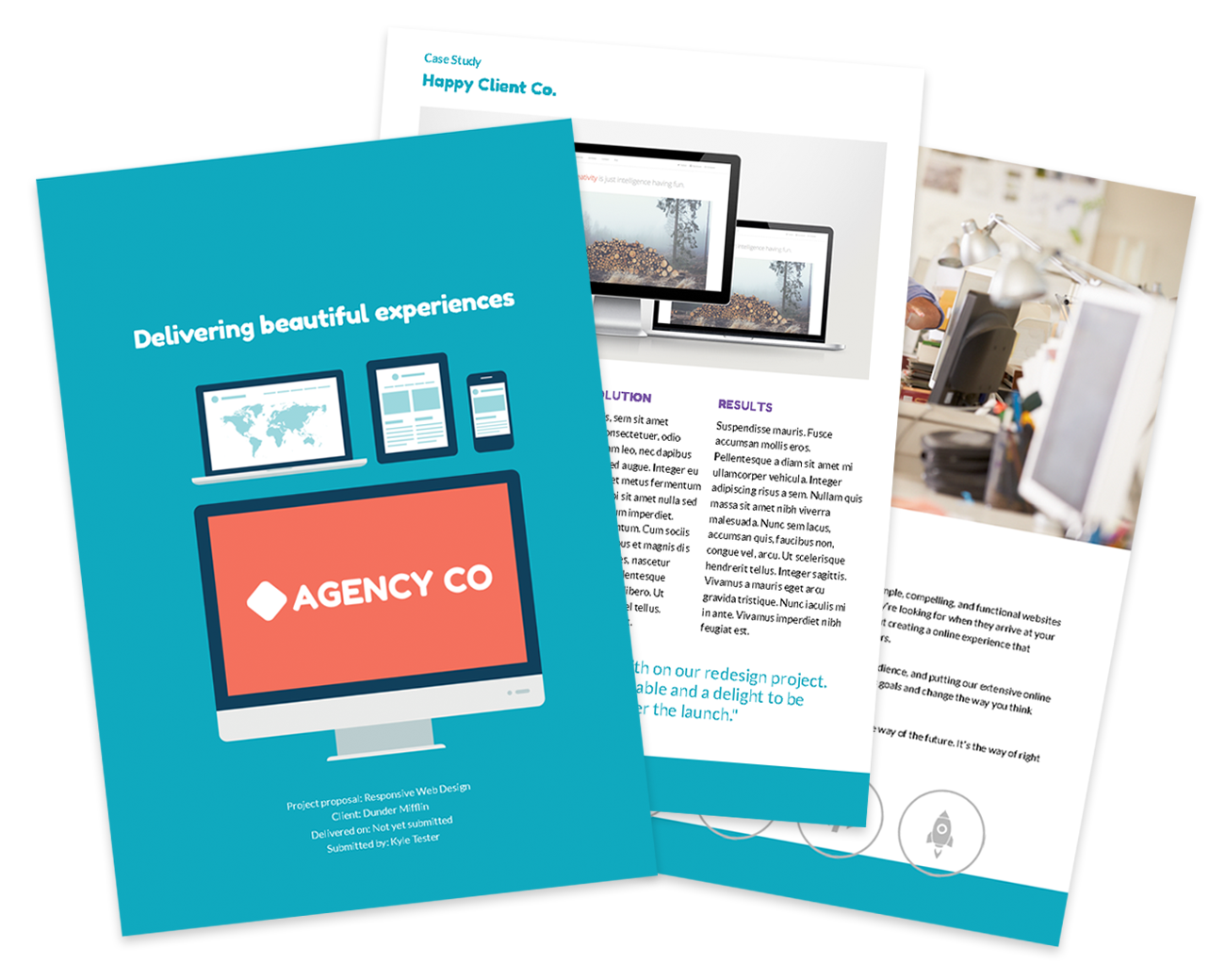 sample proposal letter for website design