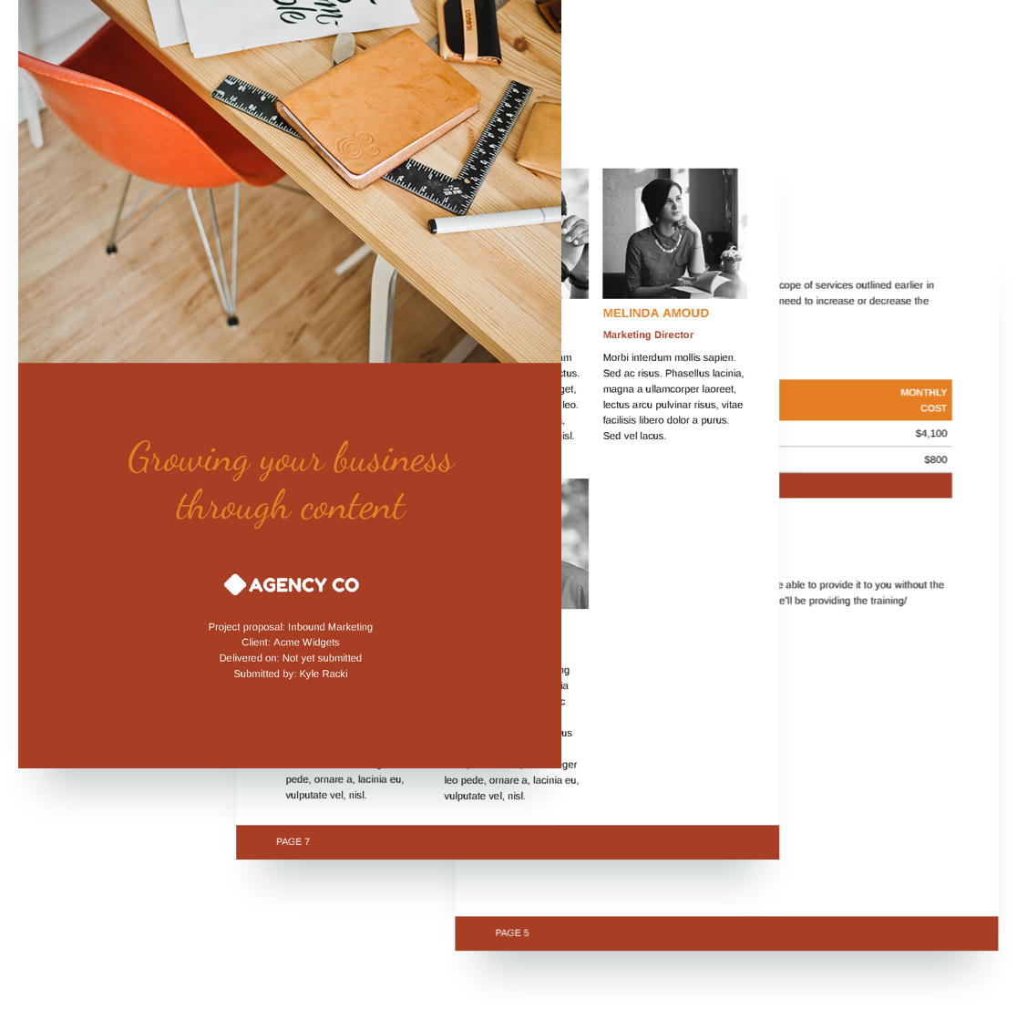 sample marketing proposal template