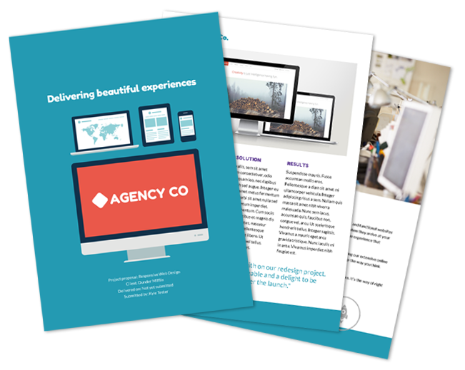 free proposal template design