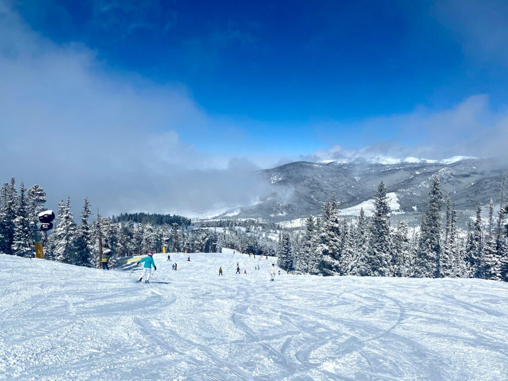 Ski slopes at Keystone