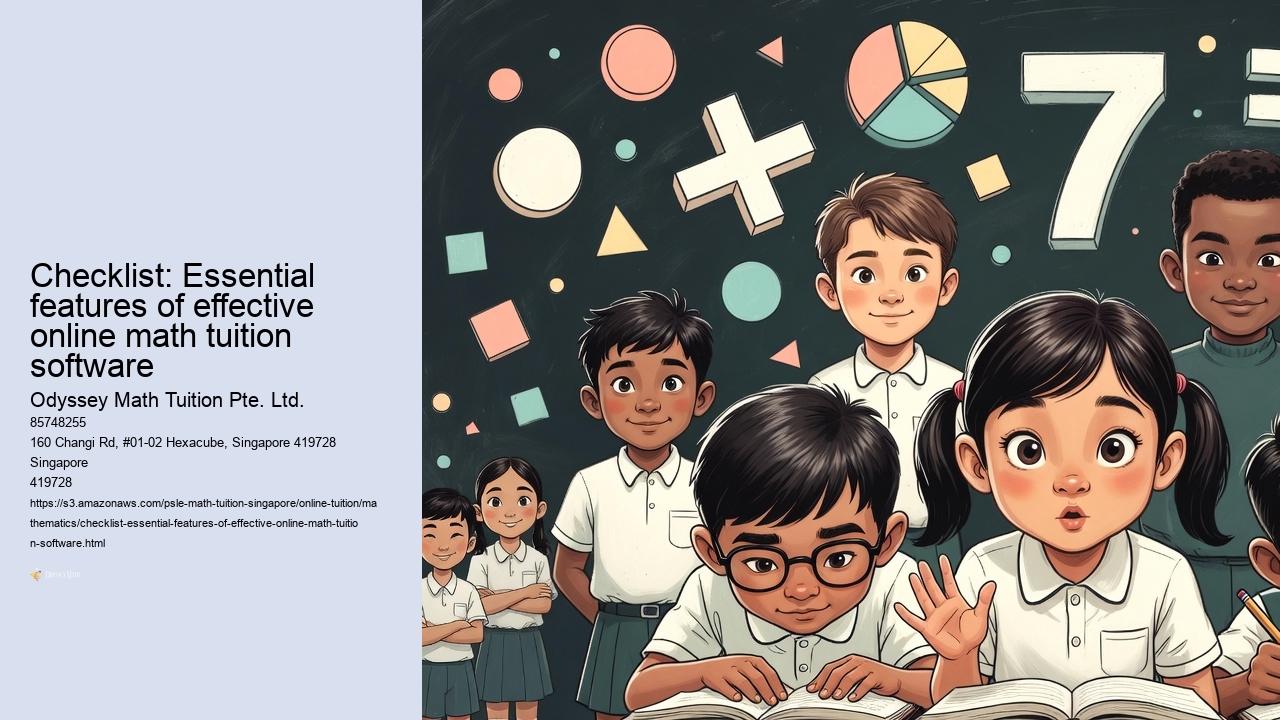 Checklist: Essential features of effective online math tuition software