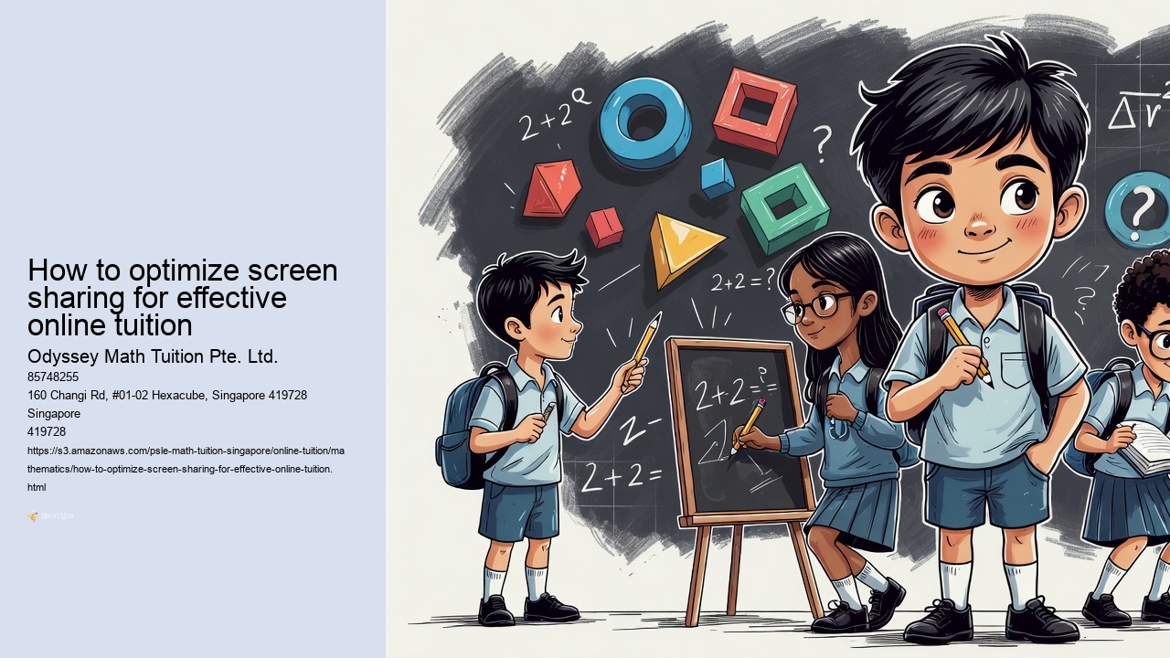 How to optimize screen sharing for effective online tuition