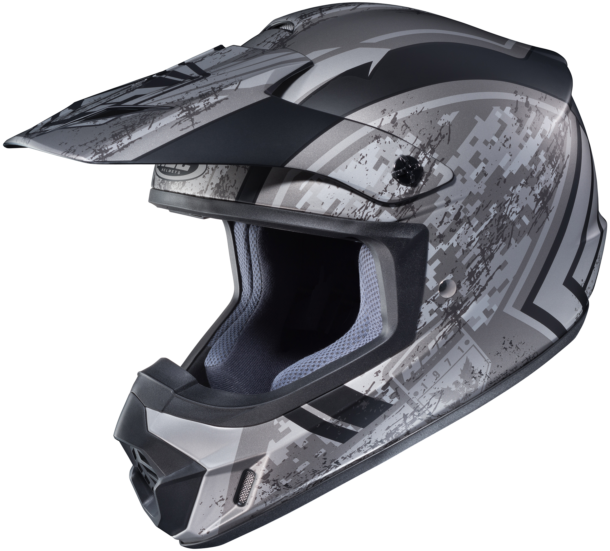 HJC CSMX II Squad Polycarbonate Offroad Motocross ATV Helmet eBay