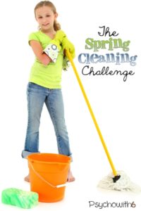 Teach your kids and get your spring cleaning done by taking this spring cleaning challenge.