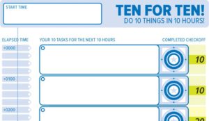 David Seah, to do list
