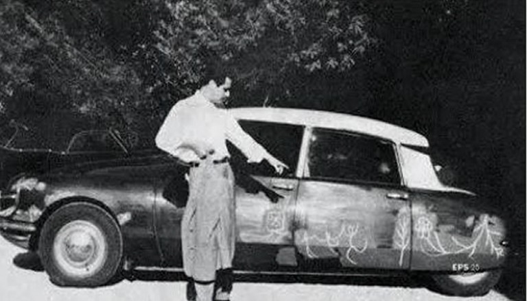 La única imagen de aquel Citroën DS