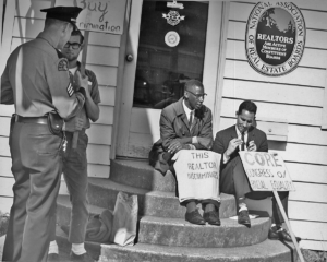 Fair Housing Protest, Seattle. By Seattle Municipal Archives from Seattle, WA (creative commons) Fair Housing Protest Image