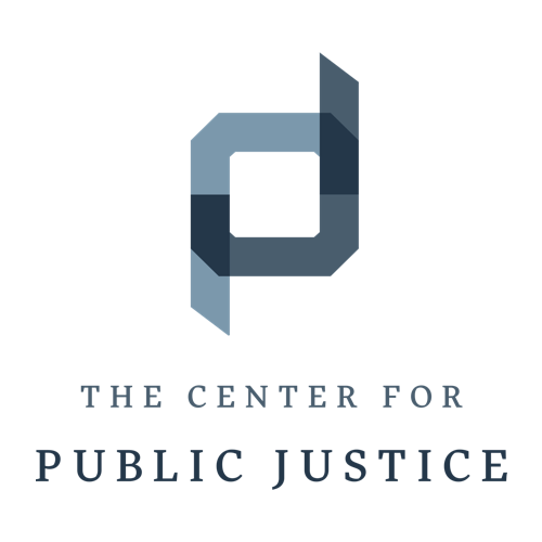 image of logo for center for public justice review