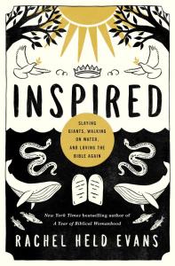 image of the book titled inspired - by rachel held evans