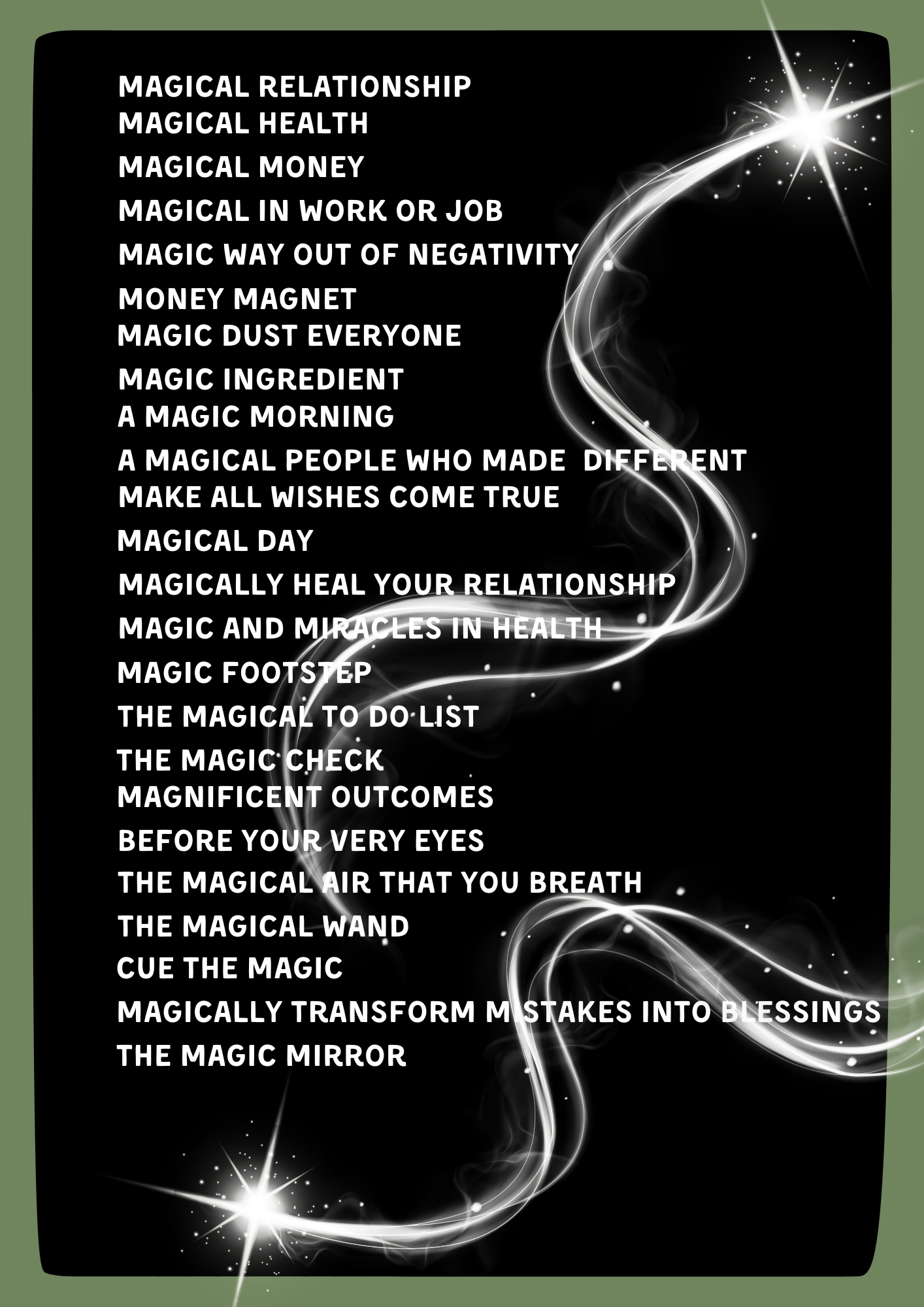 The Secret and Magic Gratitude Journal