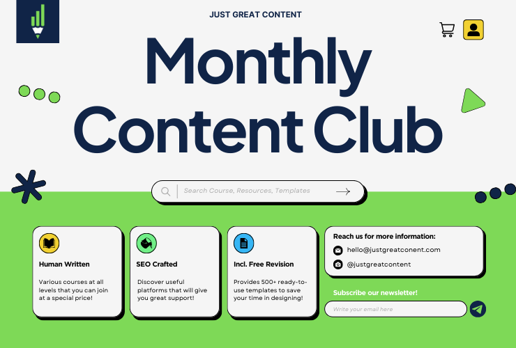 Monthly Content Club