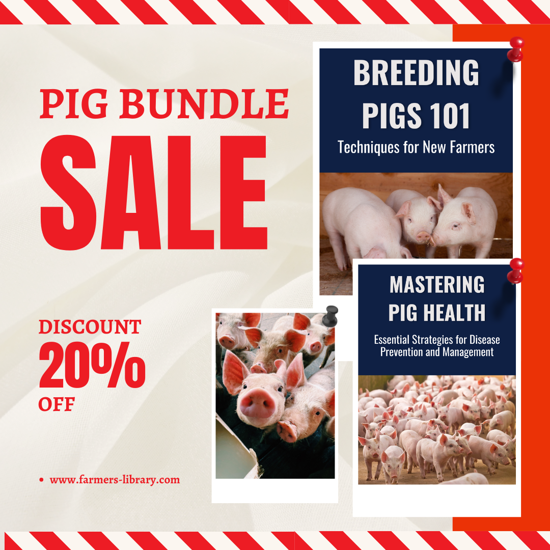 The Ultimate Pig Farming Bundle | Breeding & Health Guide for Farmers