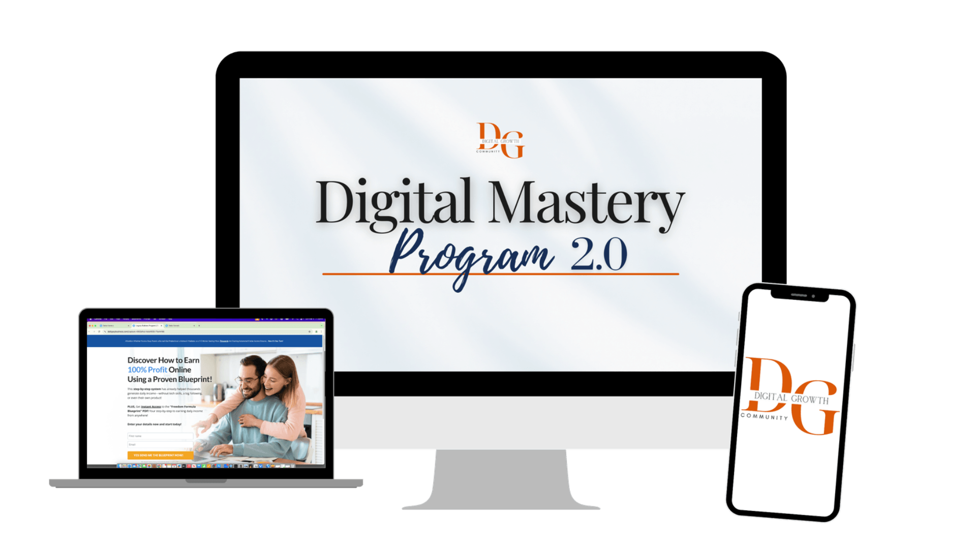 $600 Digital Mastery Program 2.0 [One-Time Purchase]