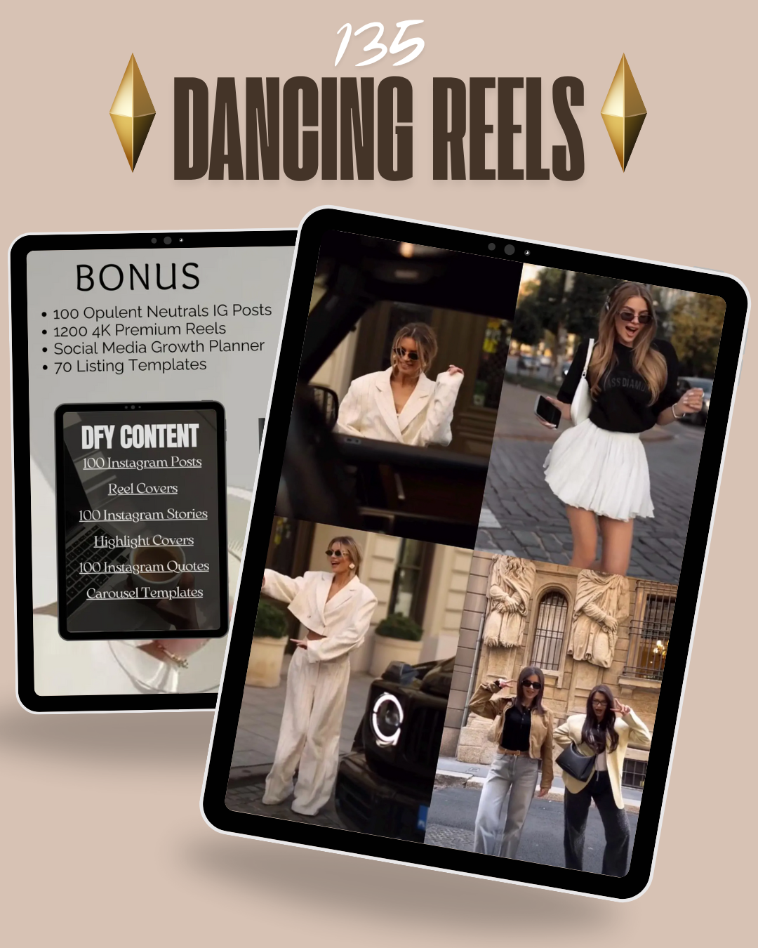 135 Dancing Reels | Women Aesthetic