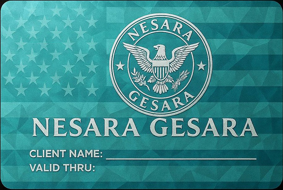 Nesara Gesara Diamond Card