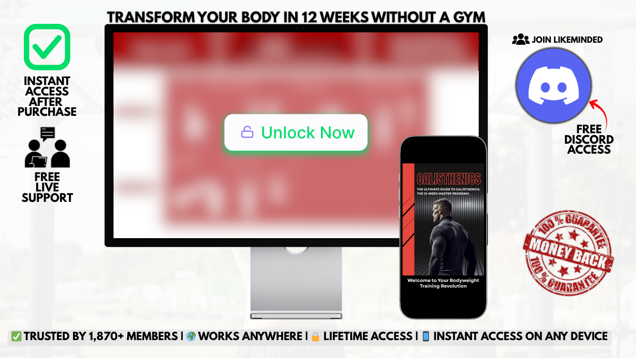 Calisthenics Code: The 12-week Master Program.