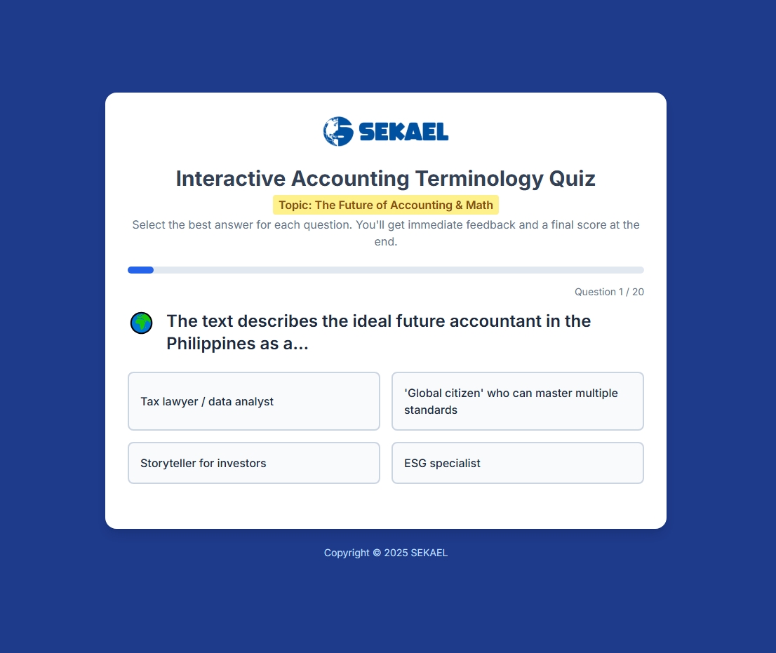 Be Fearless in Accounting: Mastering the Human Skills AI Can't Replace by SEKAEL