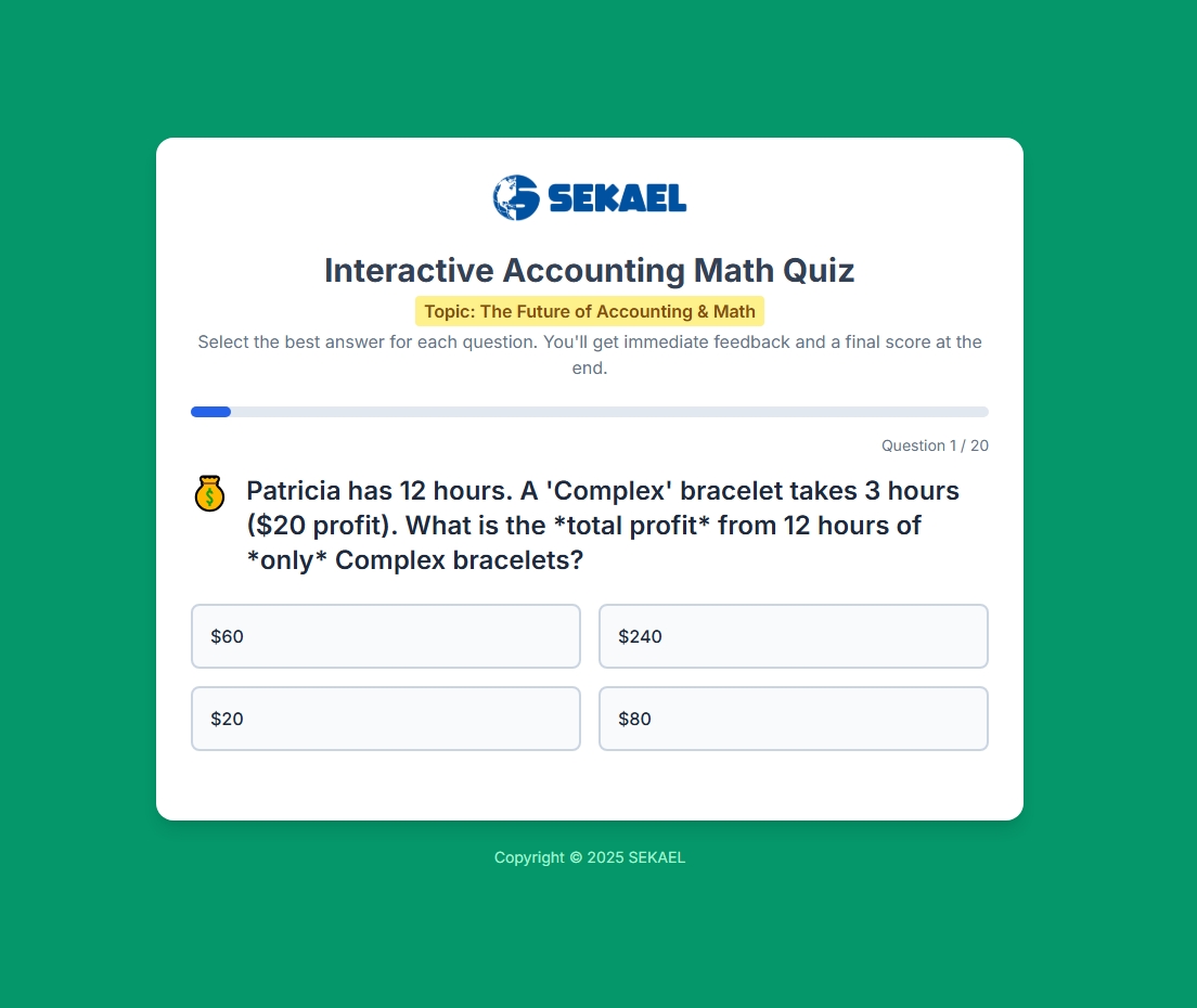 Be Fearless in Accounting: Mastering the Human Skills AI Can't Replace by SEKAEL