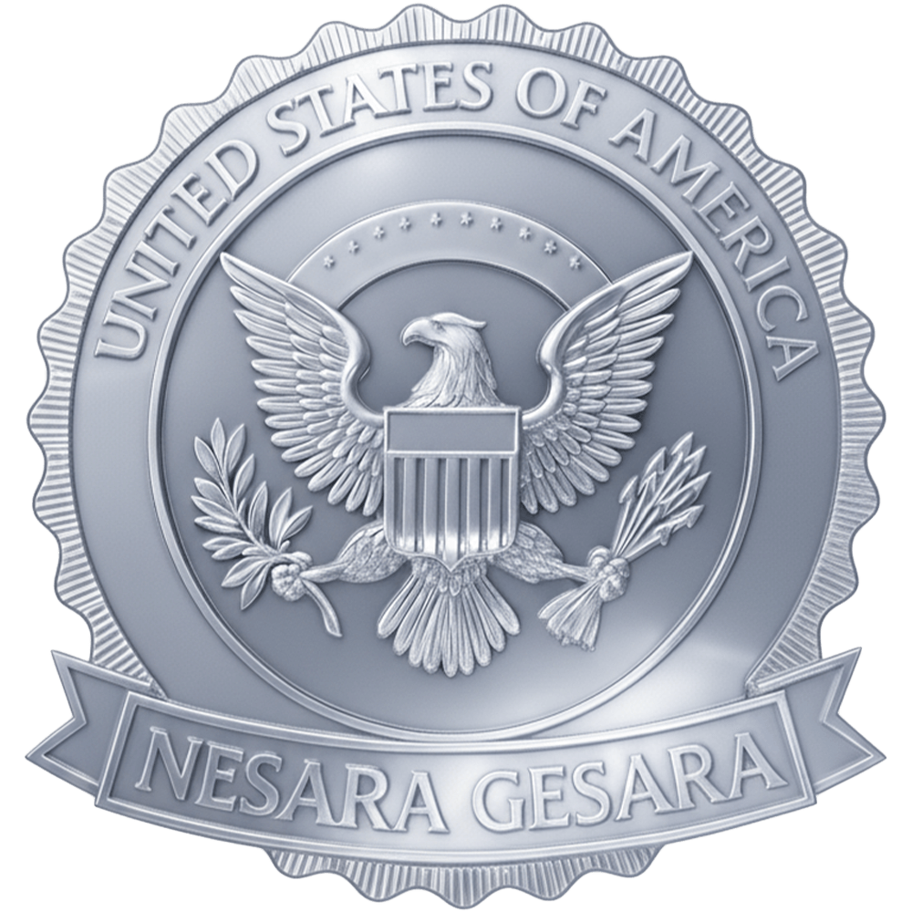 NESARA GESARA BADGE - PLATINUM