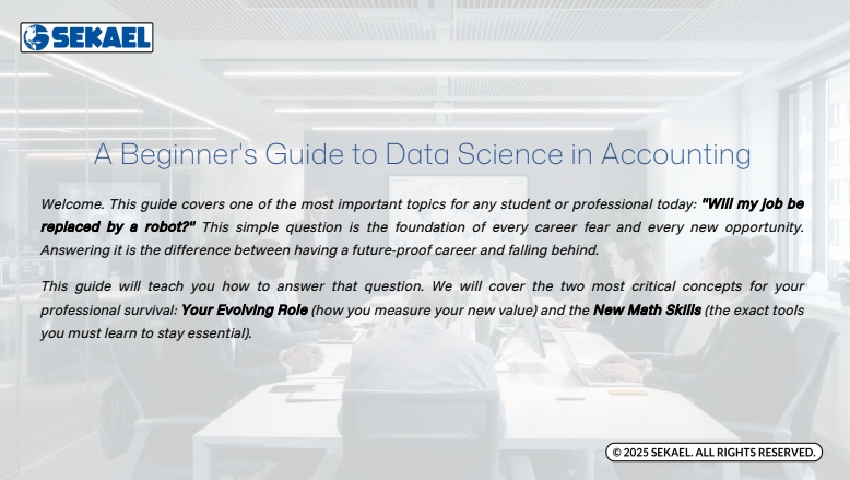 Be Fearless in Accounting: Catch Fraud with Data Science by SEKAEL