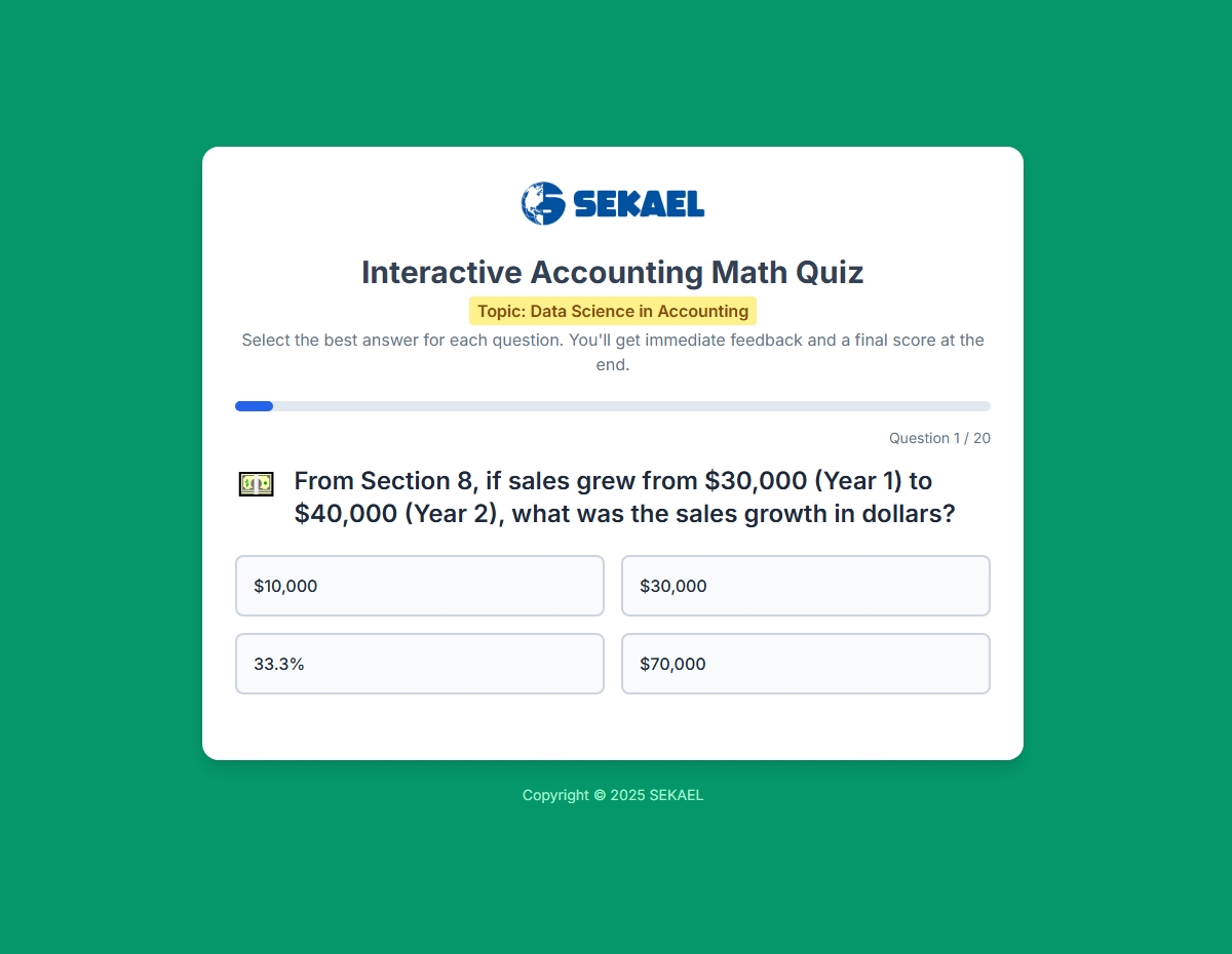 Be Fearless in Accounting: Catch Fraud with Data Science by SEKAEL