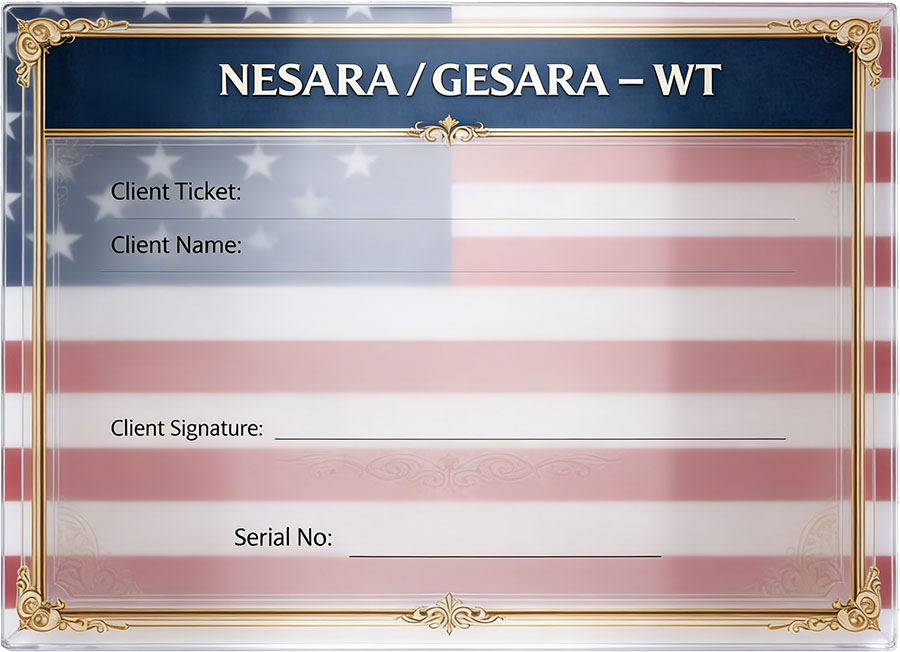 NESARA GESARA WT GOLD