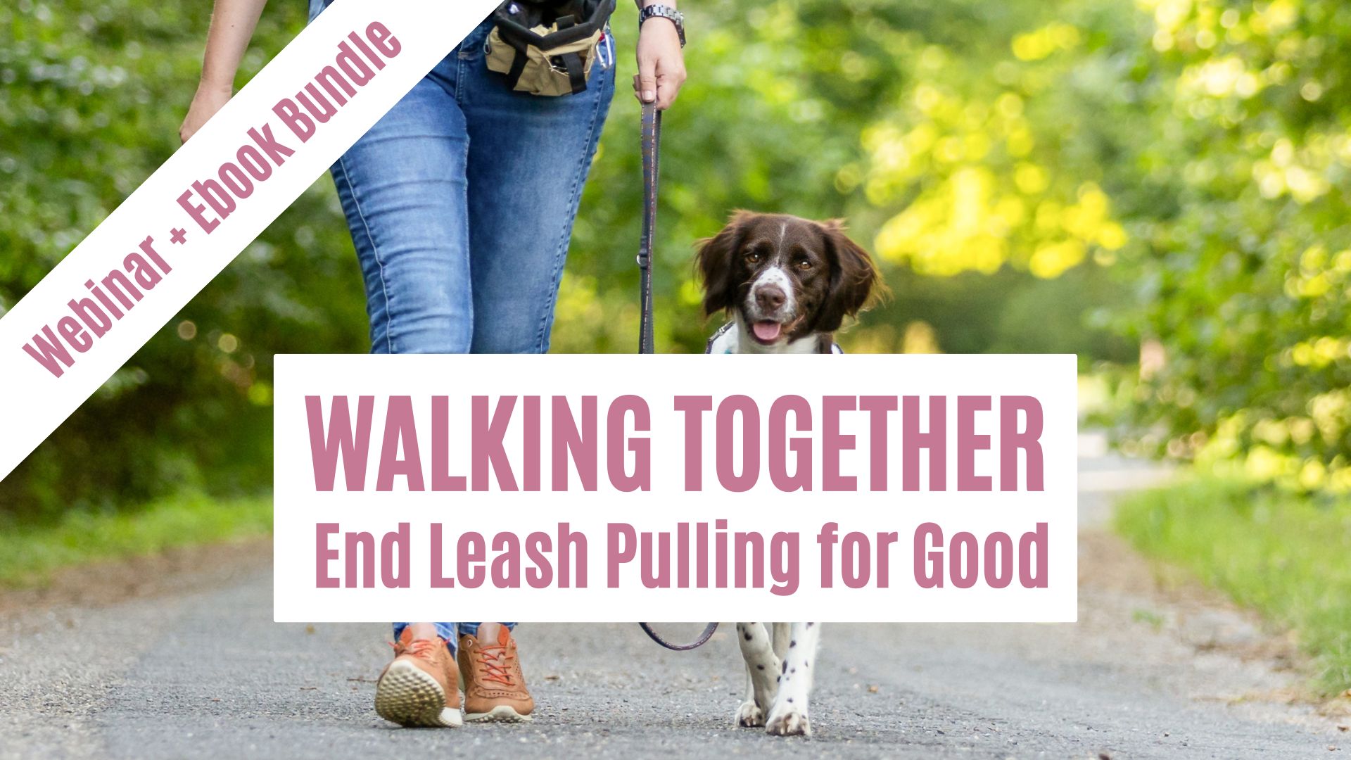 End Leash Pulling for Good (Webinar + Ebook Bundle)