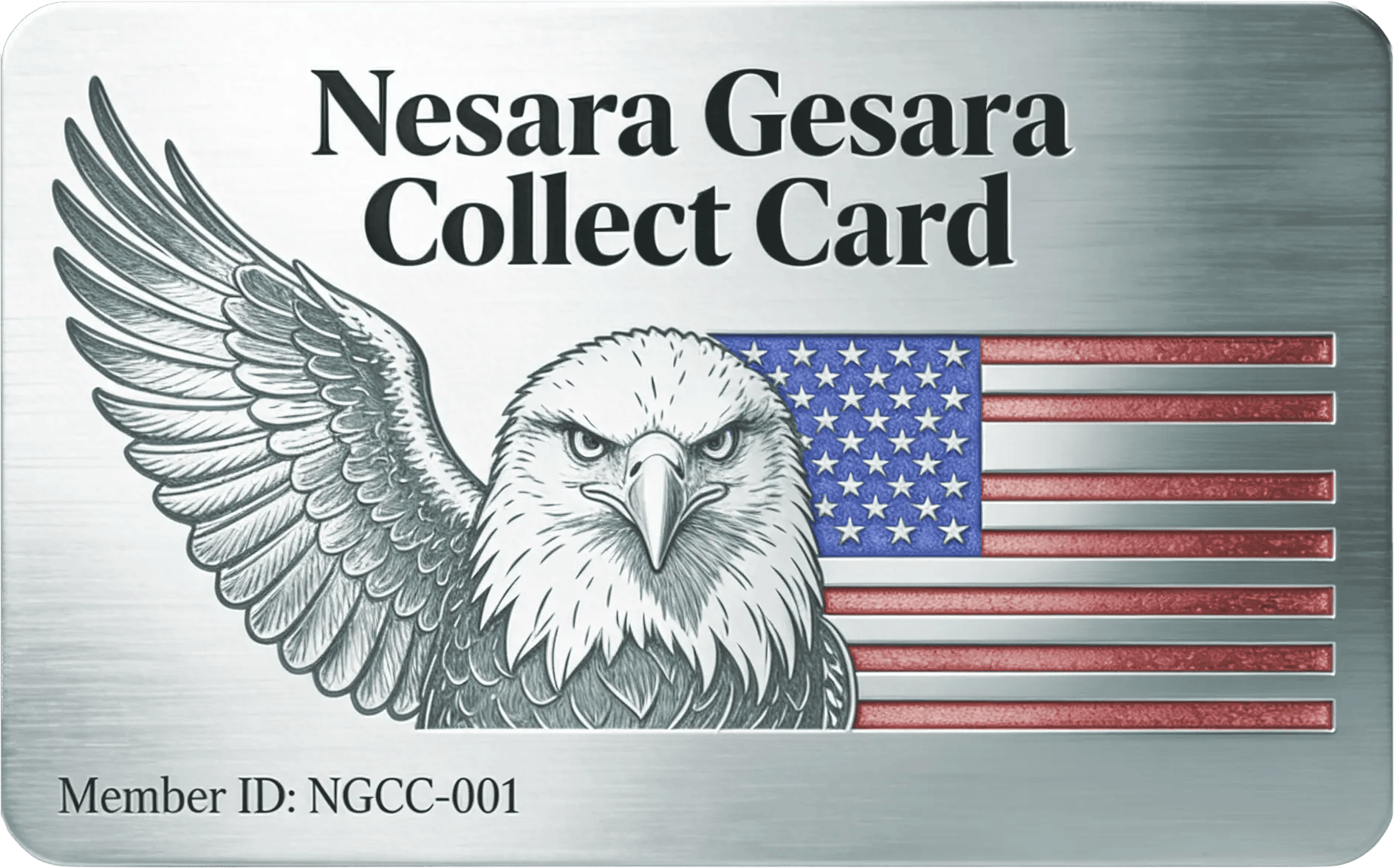 Nesara Gesara Platinum Collect Card