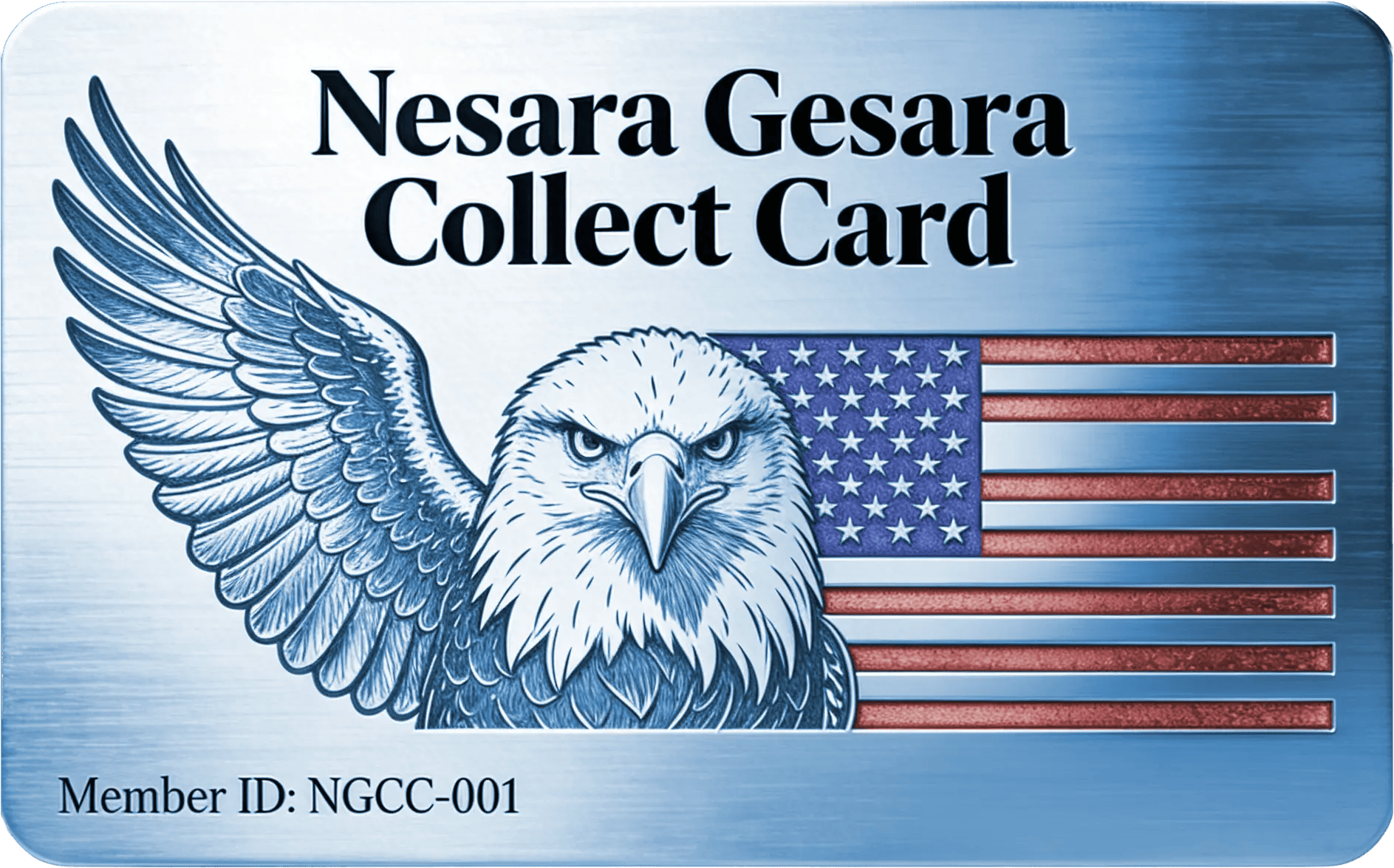 Nesara Gesara Diamond Collect Card