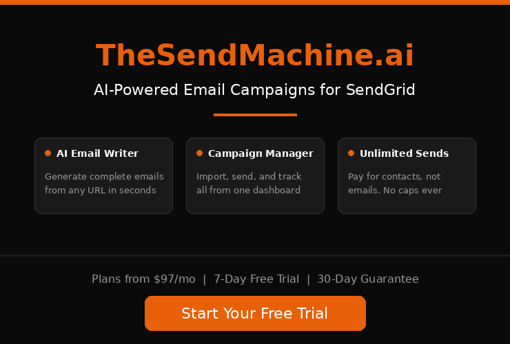 TheSendMachine - Business