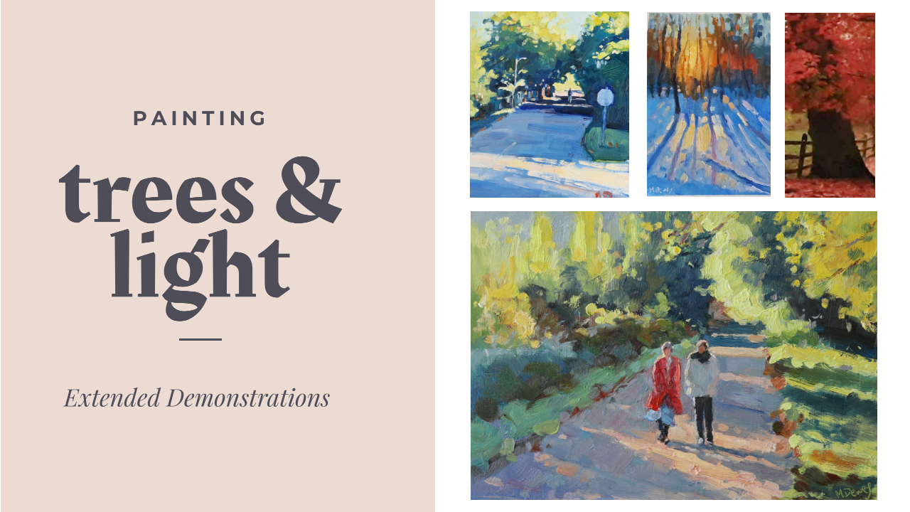 Painting Trees and Light in Oils