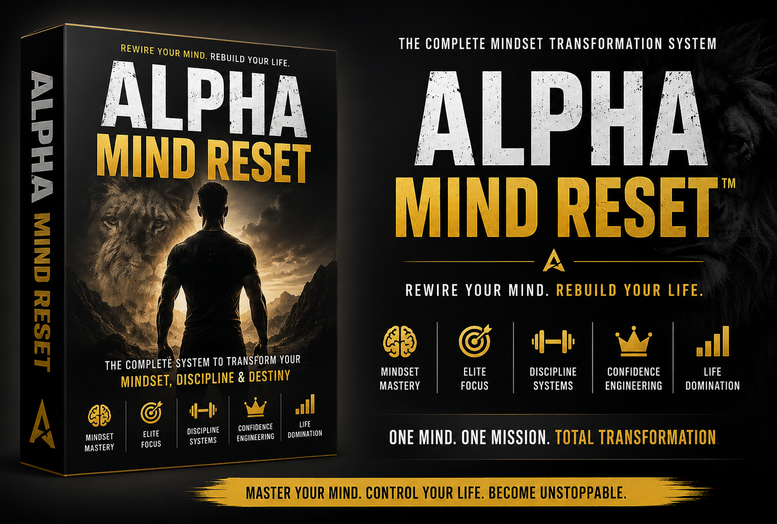 ALPHA MIND RESET™ The AI Confidence, Discipline & Mental Toughness System For Men