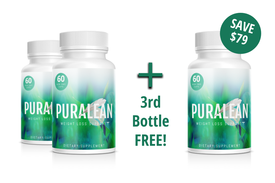 Puralean Limited Time Offer. Buy 2 bottles-Get 1 free + Free Shipping! 3 Months Supply