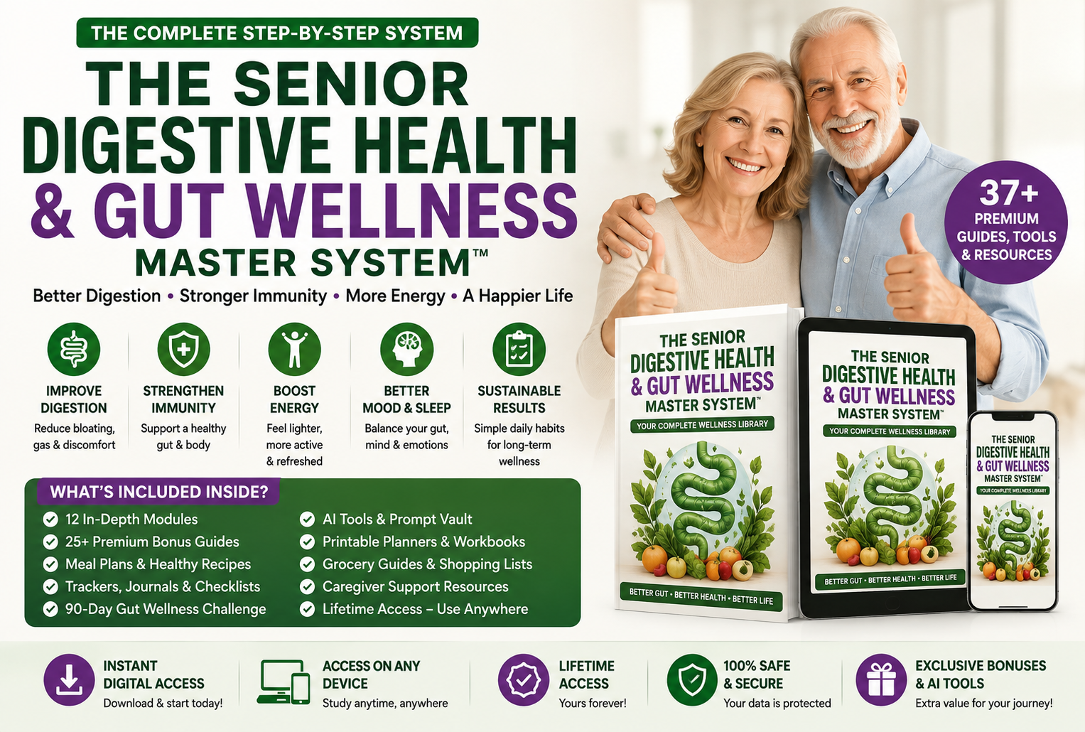 The Senior Digestive Health & Gut Wellness Master System™