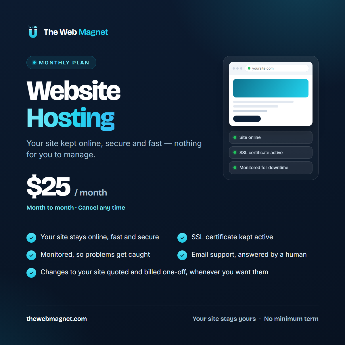 Website hosting