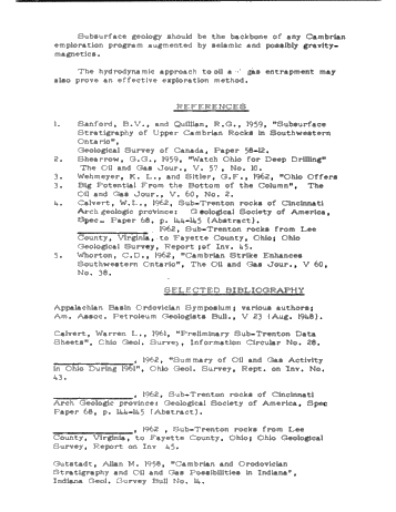 Cambrian Hydrocarbon Traps on the Northwest Rim of the Appalachian Basin Page 10