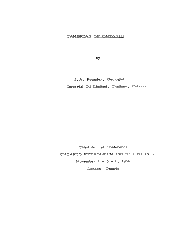 Cambrian of Ontario Page 3