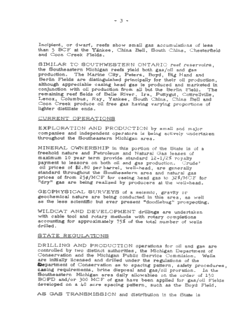 Recent Silurian Reef Developments Southeastern Michigan Page 3