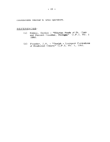 Recent Silurian Reef Developments Southeastern Michigan Page 17