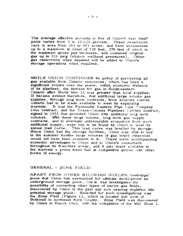 Zone Field, Salina Gas Storage Project Page 6