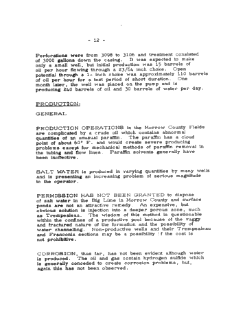 Cambrian Drilling, Completions and Production Problems in Ohio Page 11