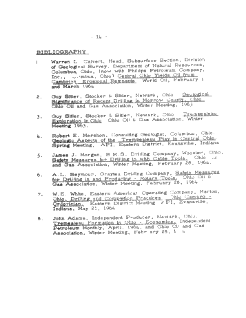 Cambrian Drilling, Completions and Production Problems in Ohio Page 13