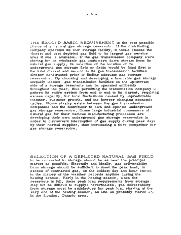Basic Requirements for Gas Storage Page 5