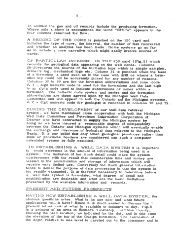 Computers - Processing Geological Data: Southwestern Ontario Page 9