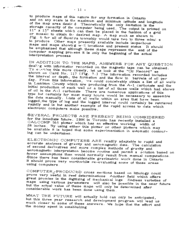 Computers - Processing Geological Data: Southwestern Ontario Page 11